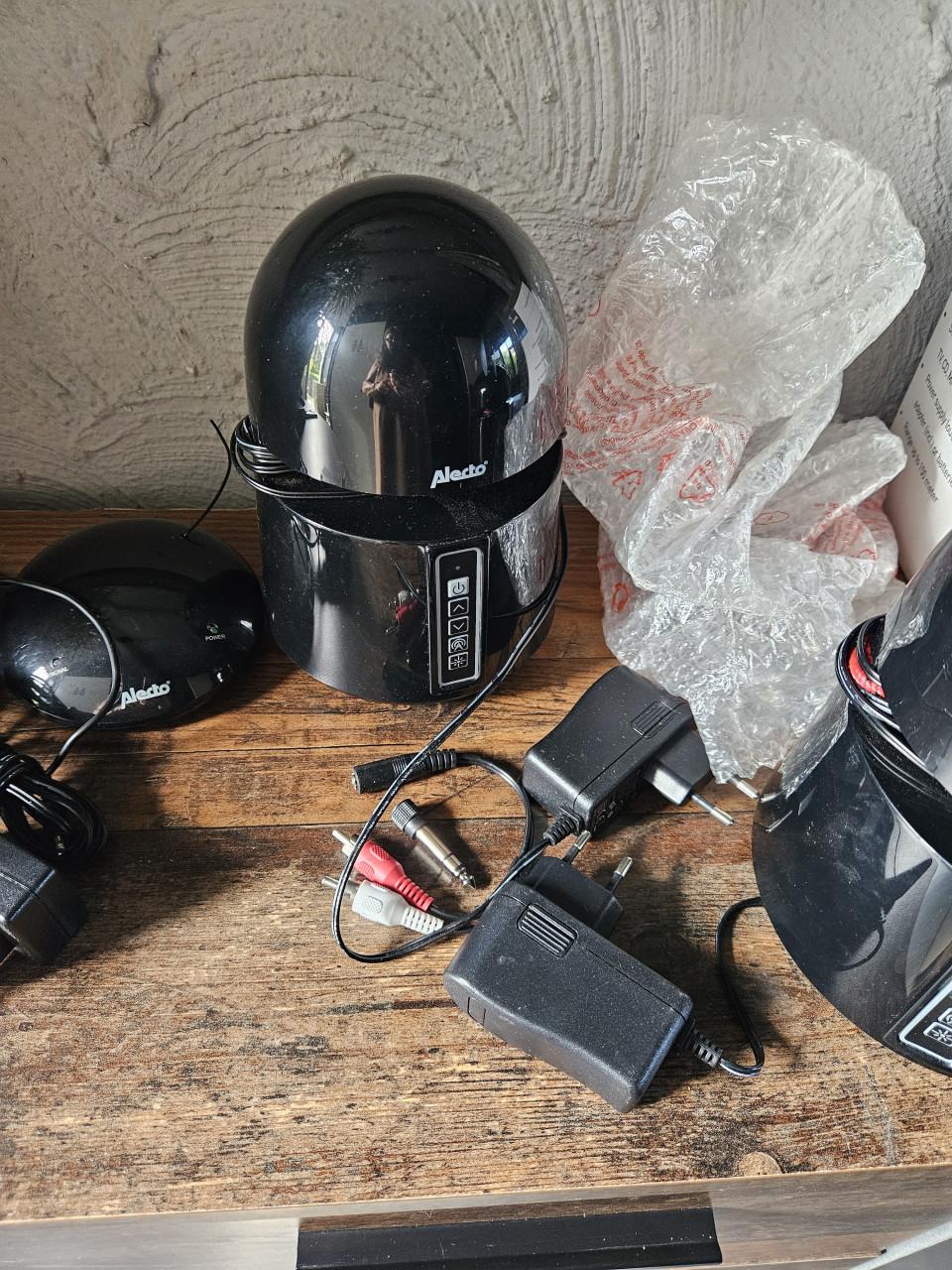 Alecto DSS 35 Draadloze Stereo Speakerset nog zgan