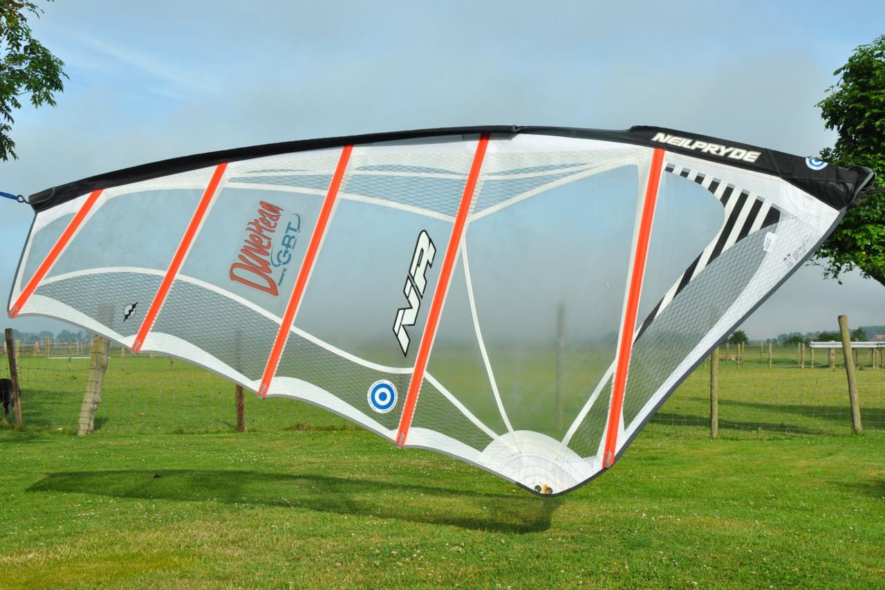 4.5 m2 NeilPryde NR Wave set (zeil, mast, giek)