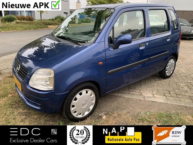 Opel Agila 1.2 16v comfort | nieuwe apk | hoge zit | stuurbekr. | trekhaak 