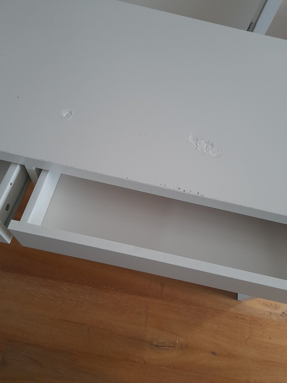 Bureau wit (ikea)