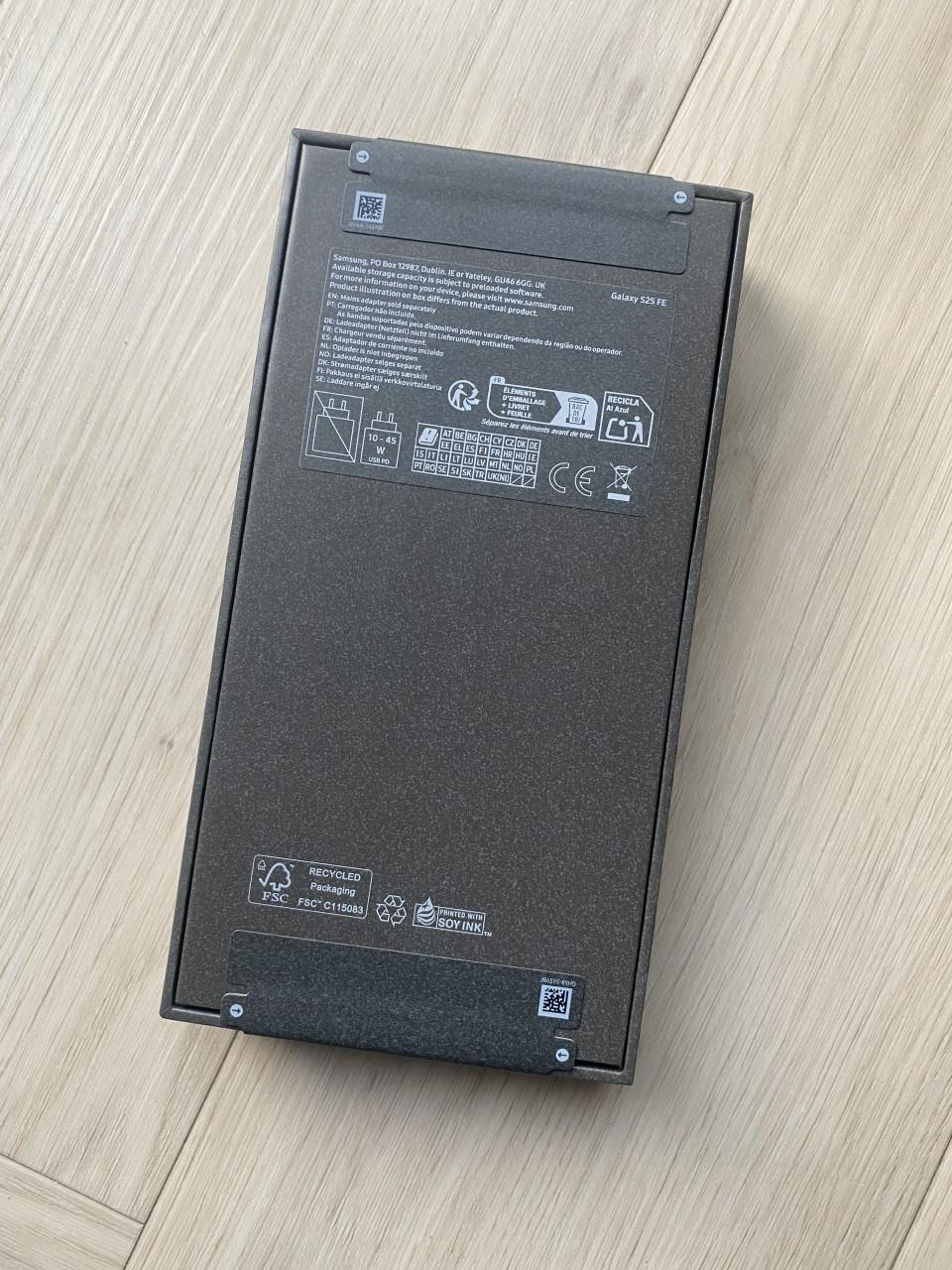 Samsung S25 FE 256gb - Ongeopend