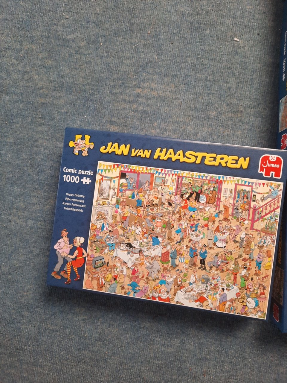 Diverse Jan van Haasteren puzzel 1000 st elk, waarvan 2 nog nieuw