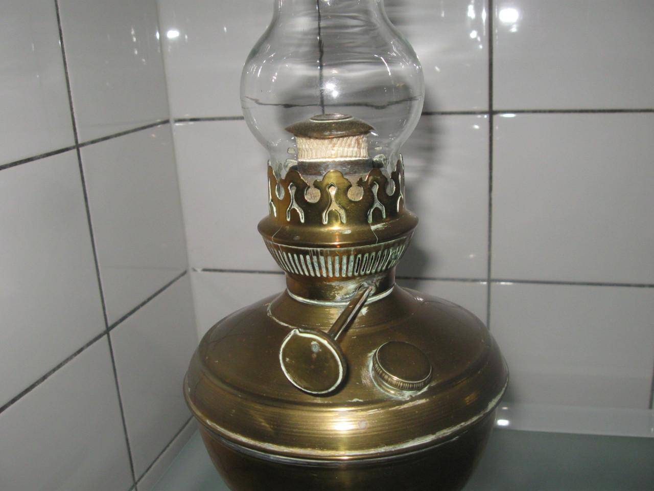 Koperen olielamp