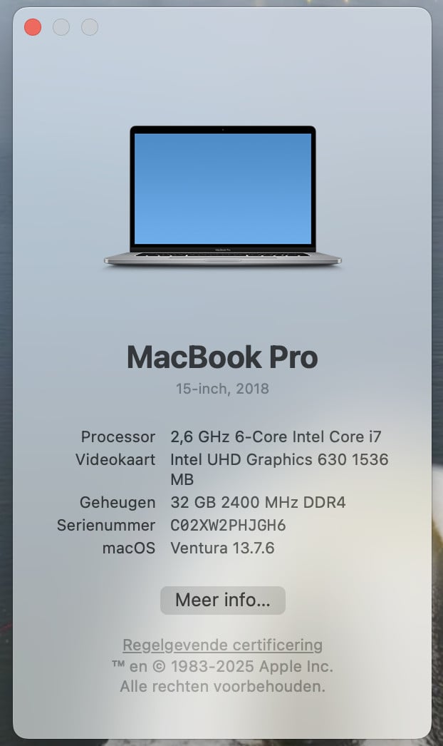 MacBook Pro 15 inch