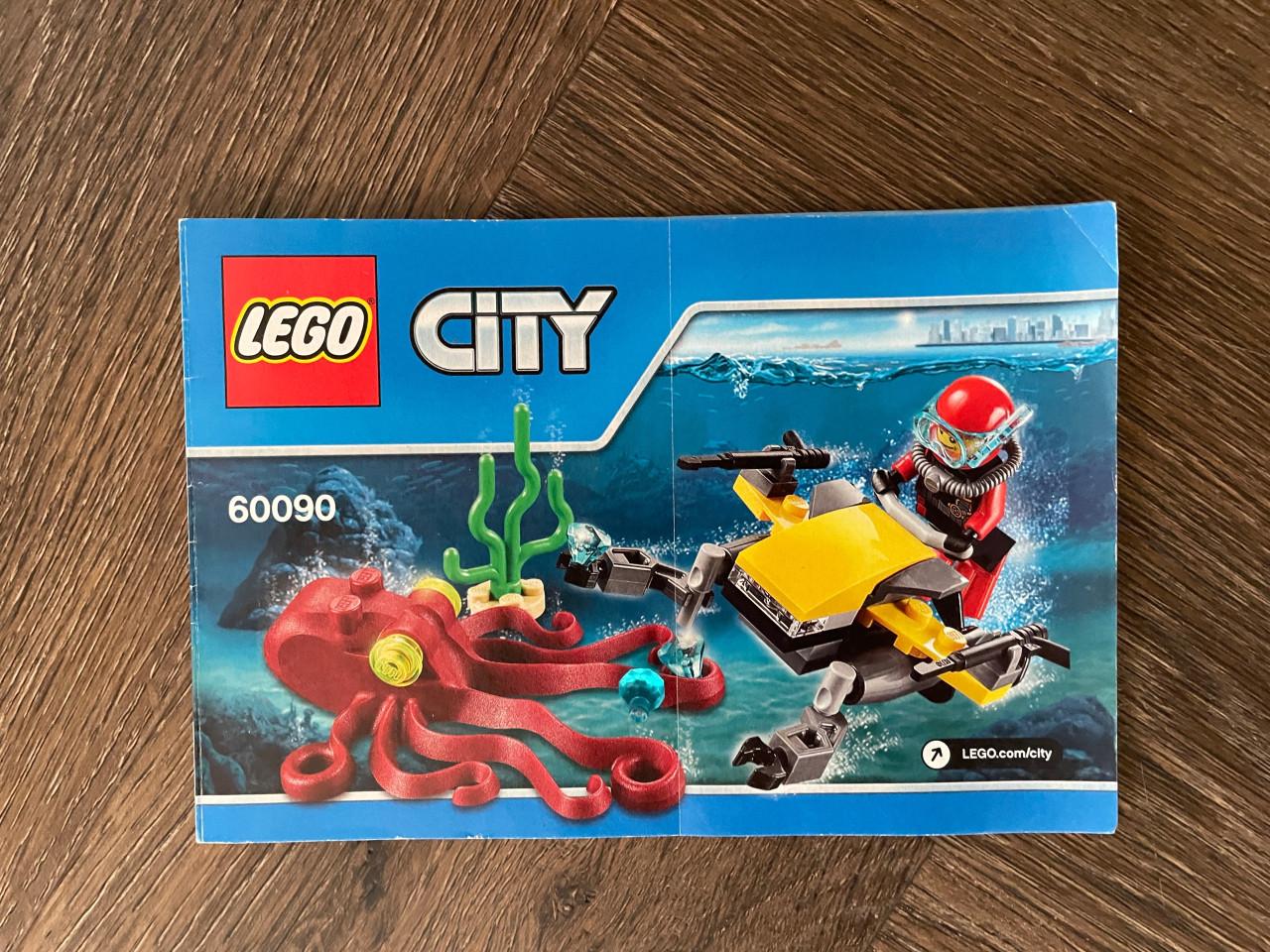 Lego City: Diepzee duik scooter 60090