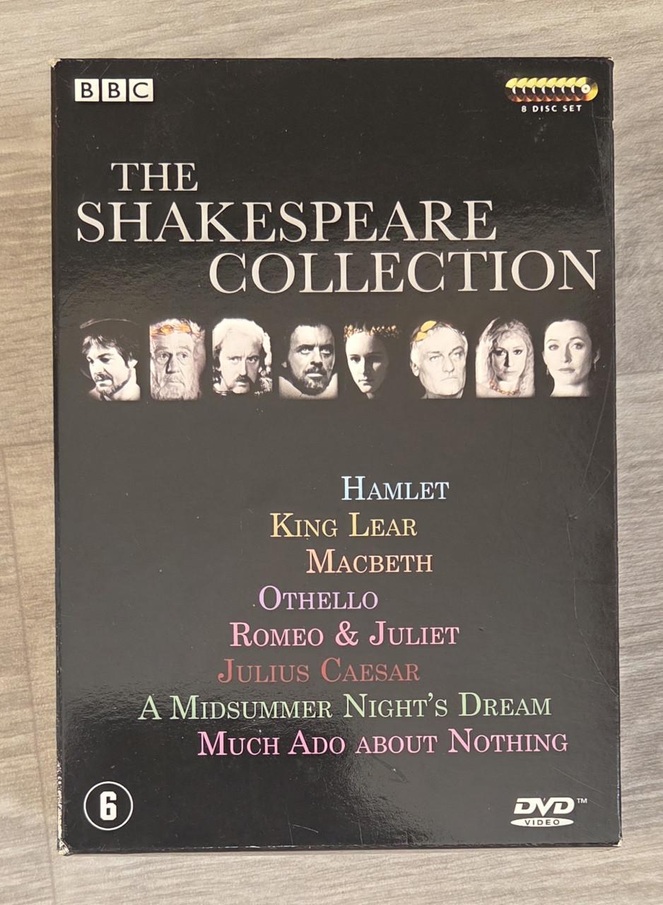 Dvd box The Shakespeare Collection 8 dvd's