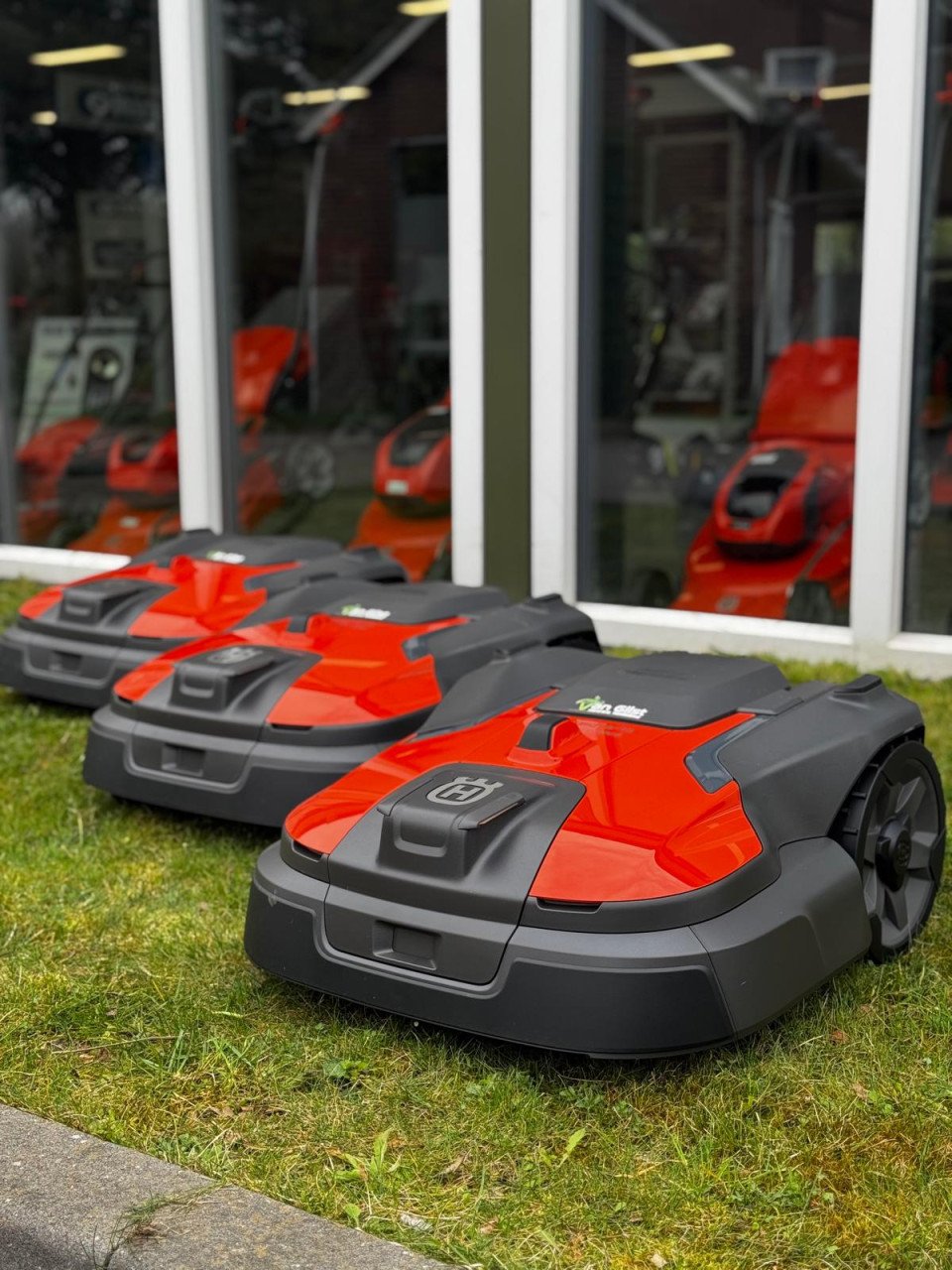 GRATIS garage bij Robotmaaier