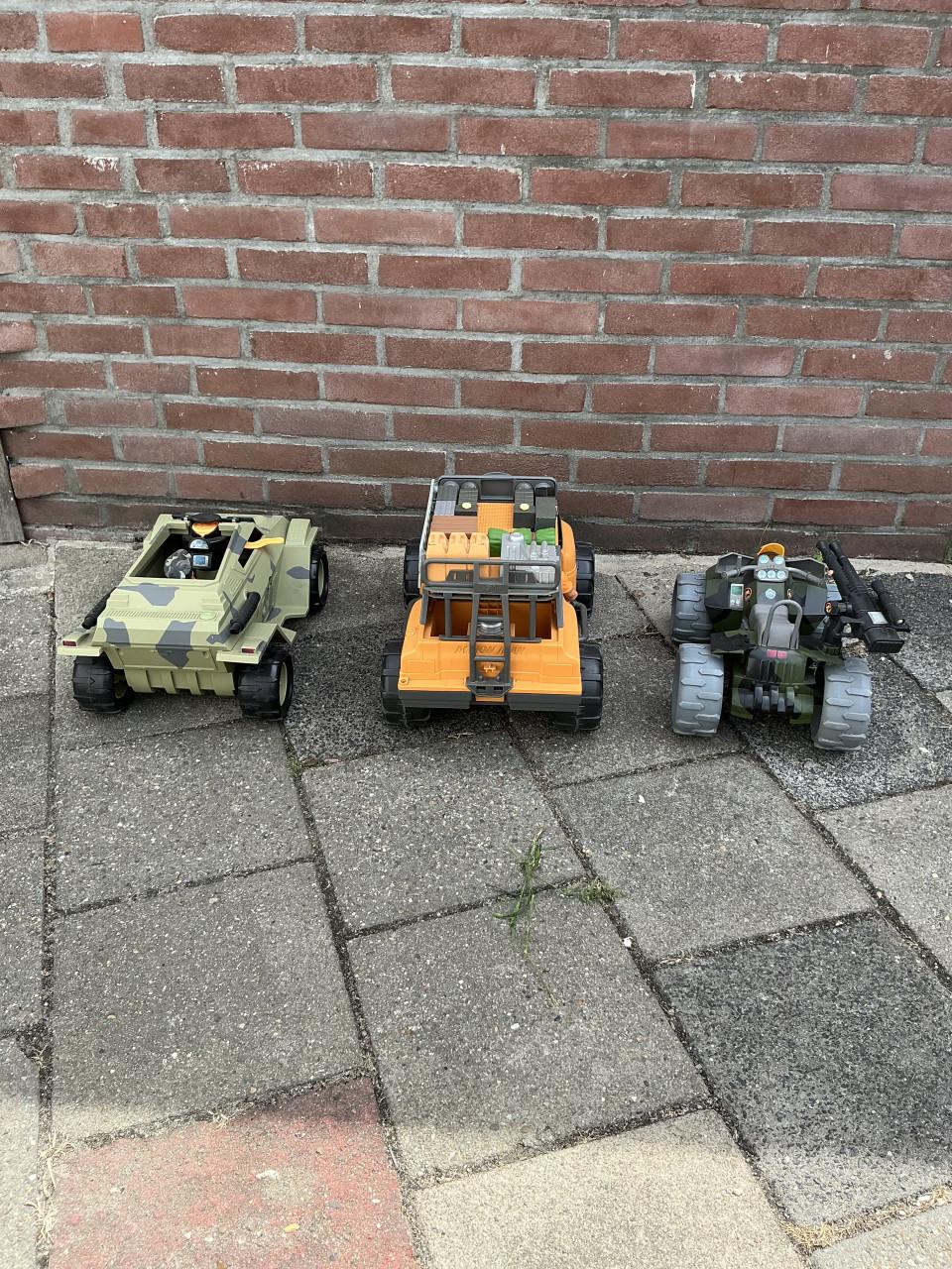 Actionman voertuigen