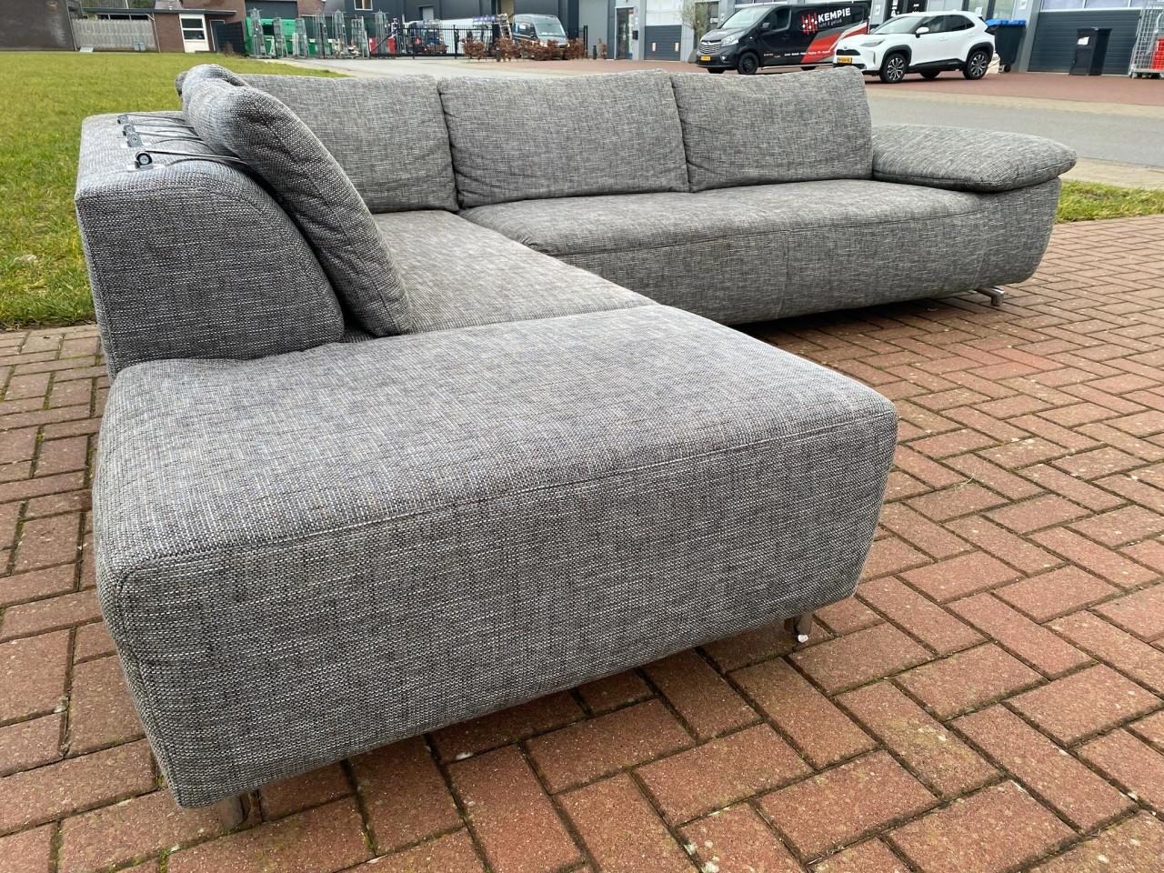 Montèl Unique Stoffen Hoekbank | Extra Diepe Lounge om Languit te Relaxen