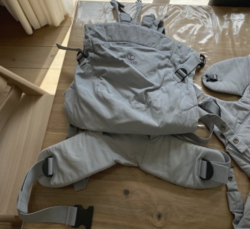 Stokke draagzak grijs