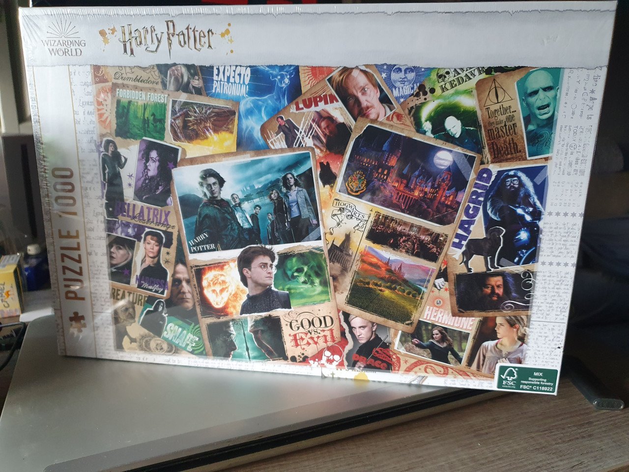 Prachtig nog nieuw legpuzzel Harry Potter, in ongeopende doos...
