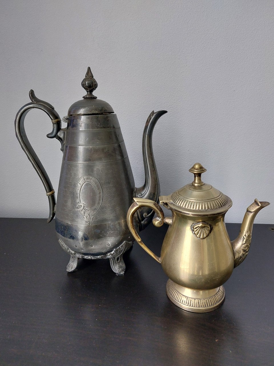 Verzameling Koffie - Theepot en Kannetjes.