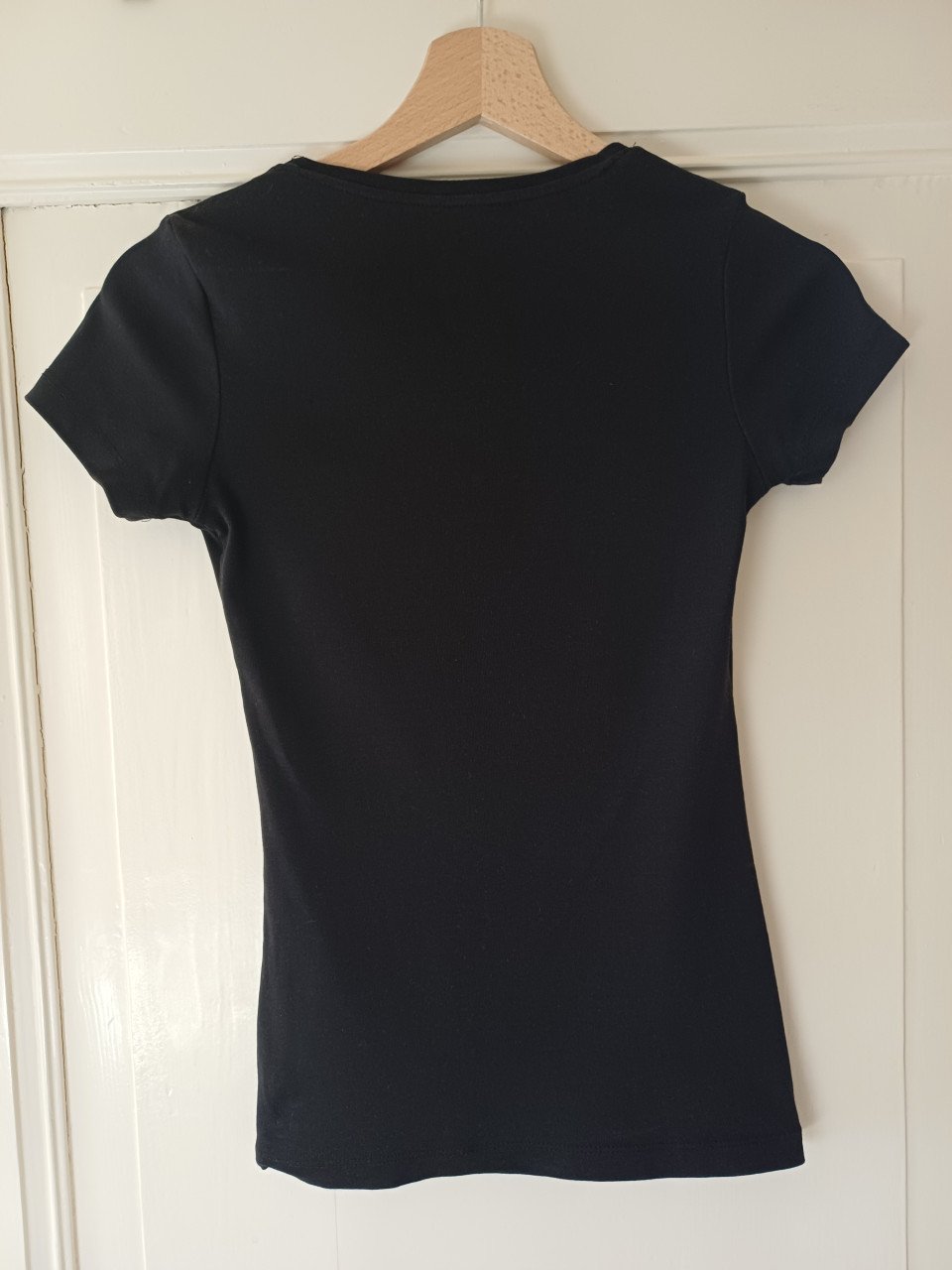 NIEUW: zwart basic t-shirt van H & M (LOGG) - maat xs