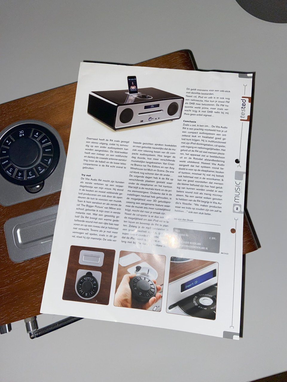 Vita Audio Integrated Music System