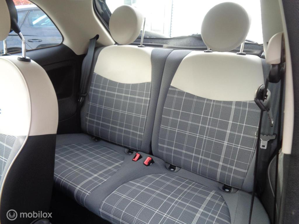 Fiat 500 1.0 hybrid lounge/big navi/carplay/dab/airco/cruise/lm velgen/1st 