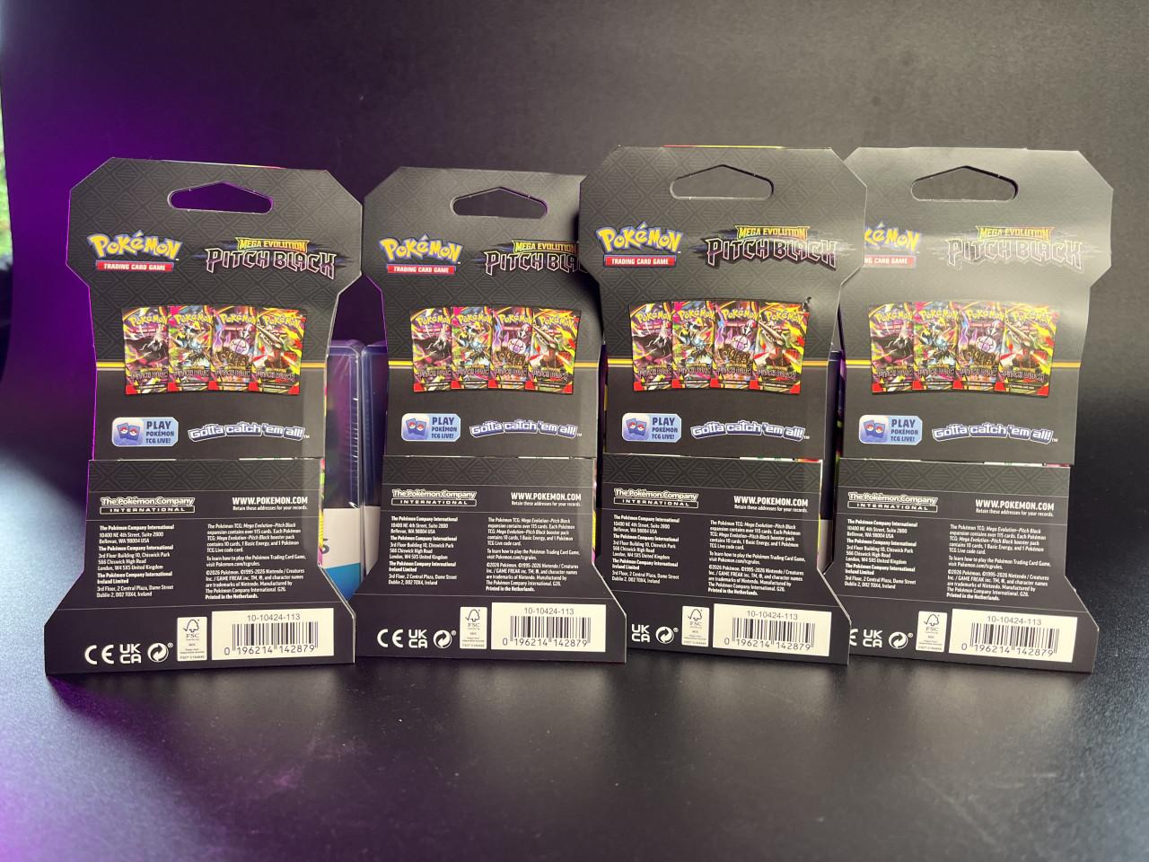 Pokemon Pitch Black Sleeved booster art set