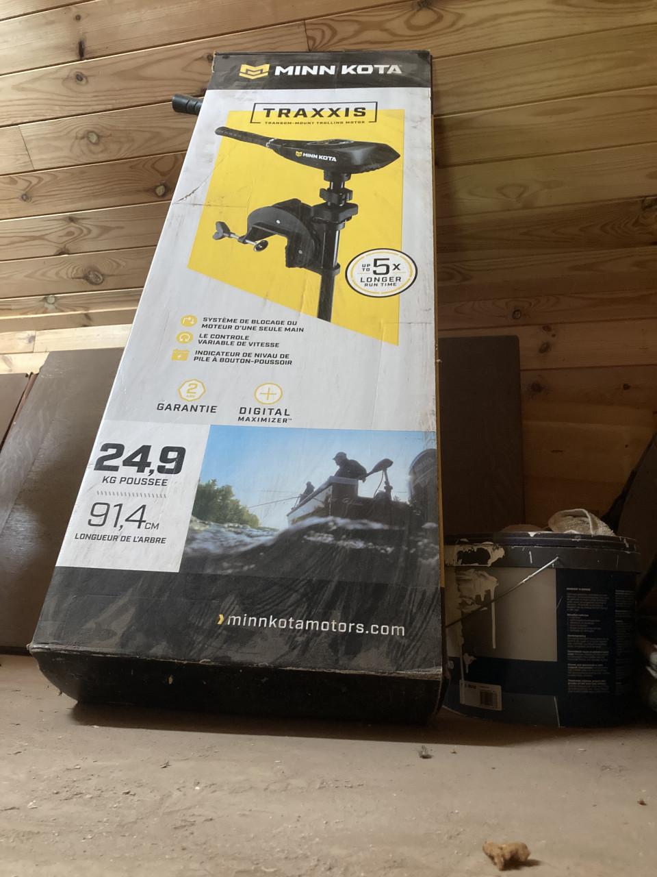 Aluminium boot + trailer