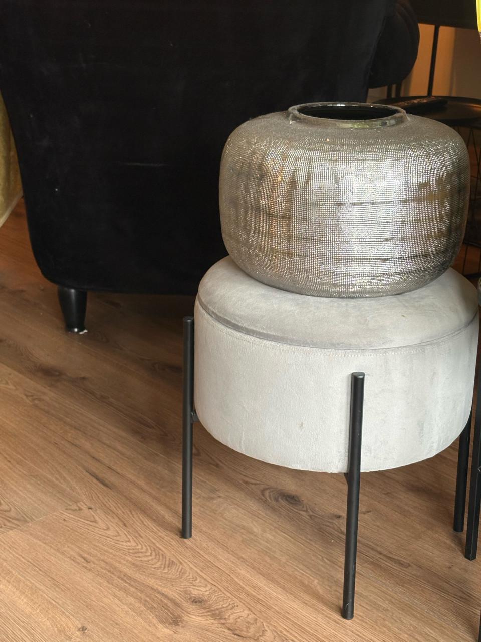 Grote zilveren vaas ban PTMD Collectie