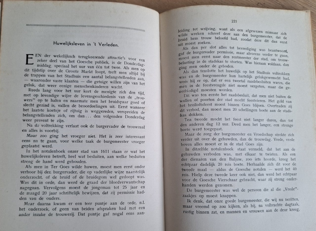 Ons Zeeuwsch Verleden (uit 1933), door A.M. Wessels