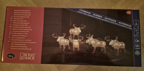 Konstsmide Kerstverlichting Elanden - Nieuw in doos!