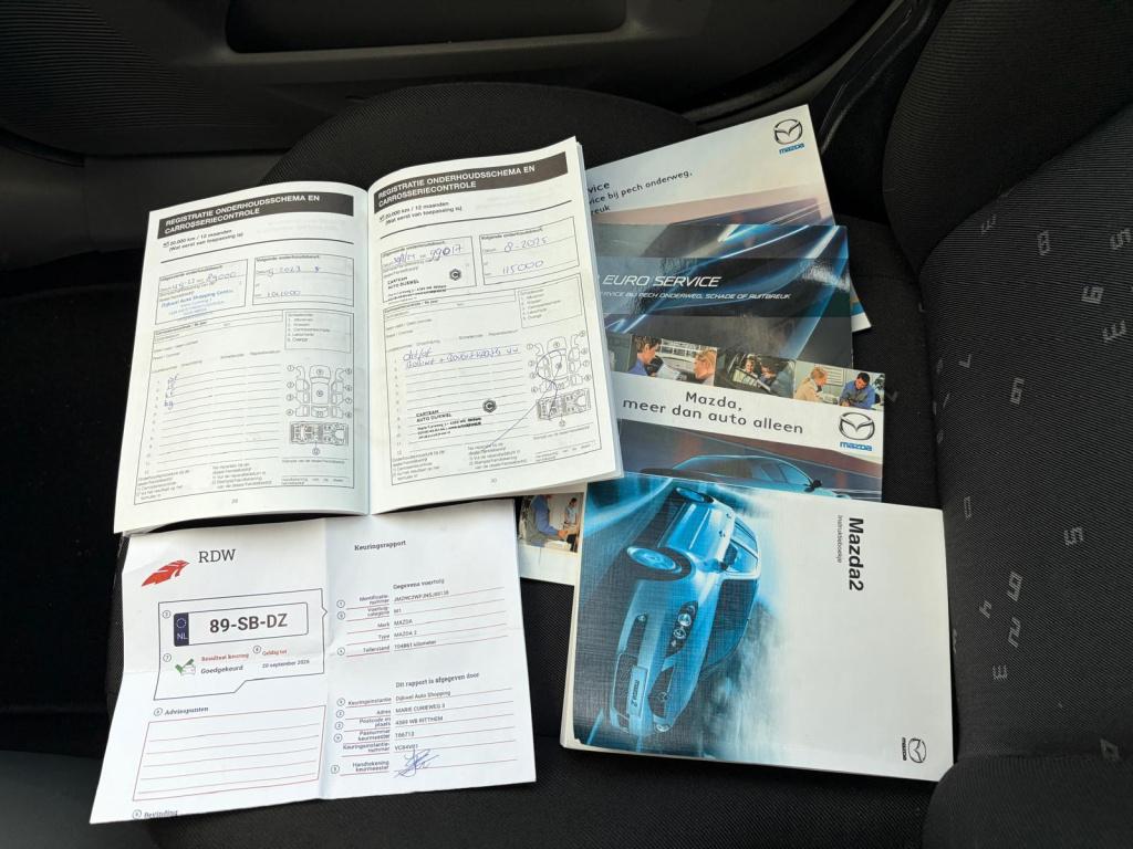 Mazda 2 1.4 touring/106.000 nap/apk/airco/nwe distributie/