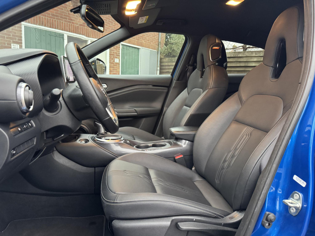 Nissan Juke 1.6 hybrid tekna sound + cold pack | leder | stuur- + stoelverw