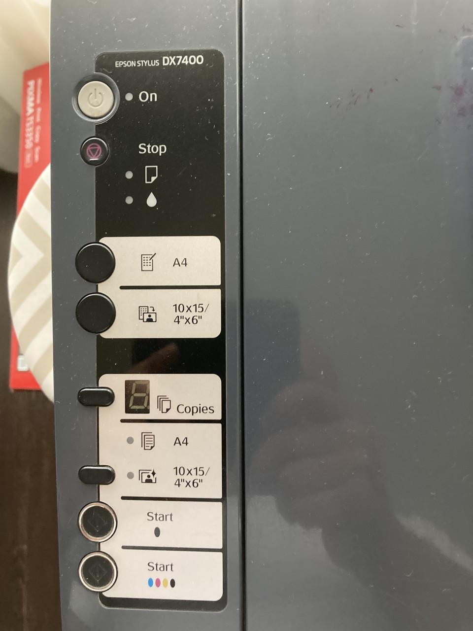 Epson printer all-in-one met gratis setje nieuwe cardrige