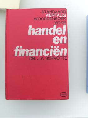 Standaard 4talig woordenboek Handel en financien JV Servott
