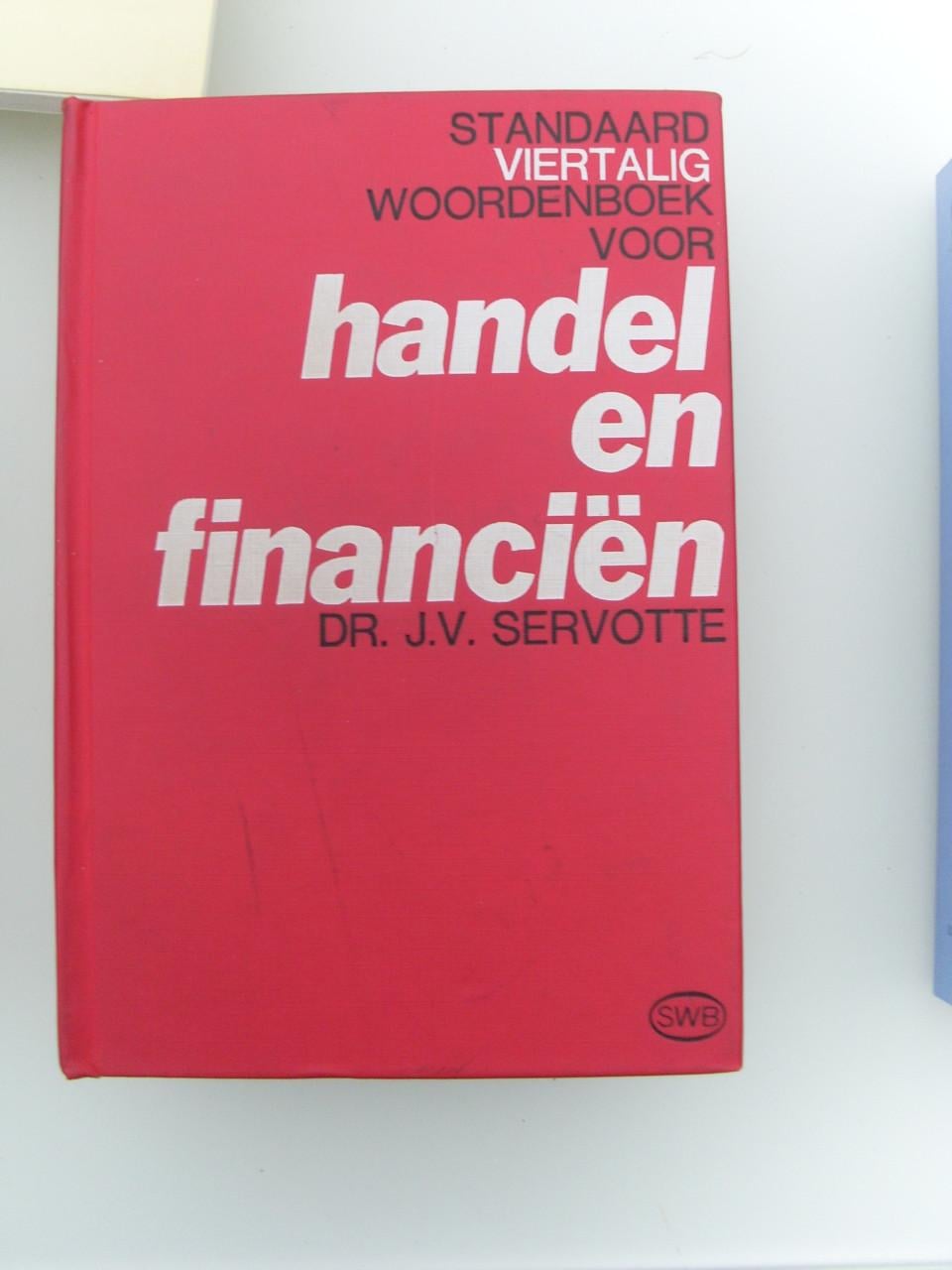 Standaard 4talig woordenboek Handel en financien JV Servott