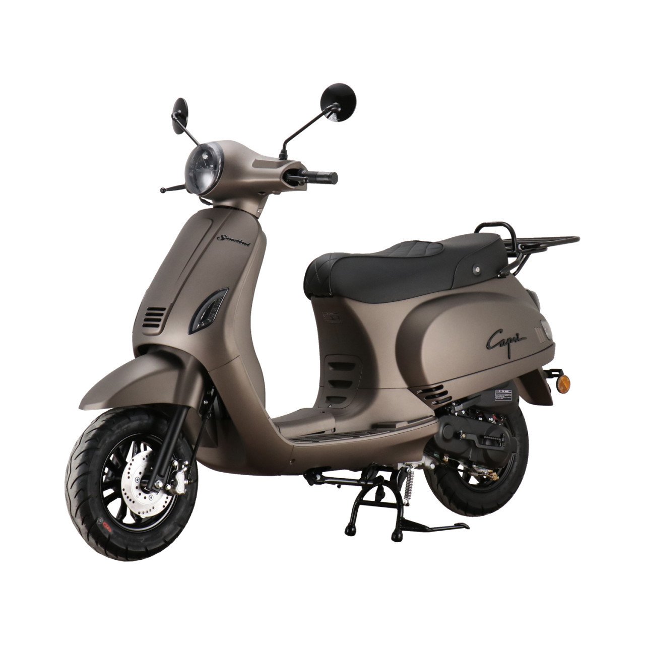 Aanbieding nieuwe vespa look scooters santini capri btc riva gts nu 1899 eu