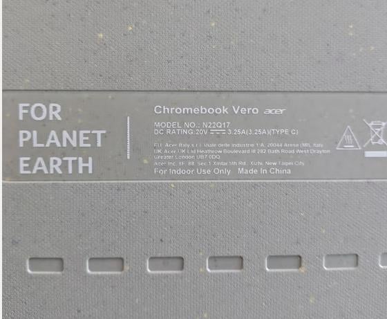 Acer Chromebook Vero i3-1215u en Acer Chromebook 317 17,3 inch