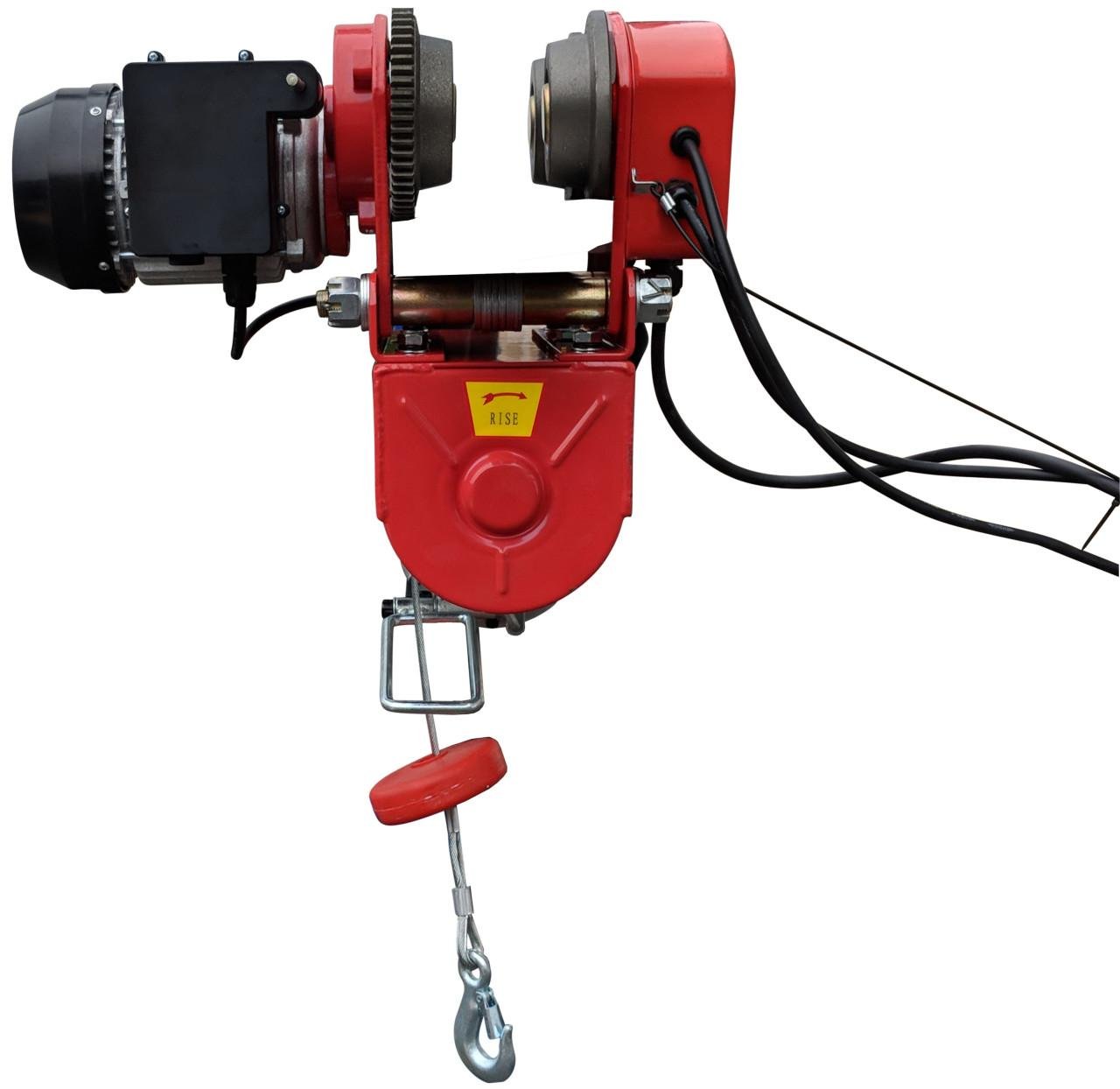 Crossfer takel met loopkat, hijstakel, bouwtakel, lier, 600kg