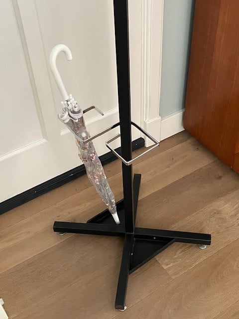 Vintage staande kapstok mid-century