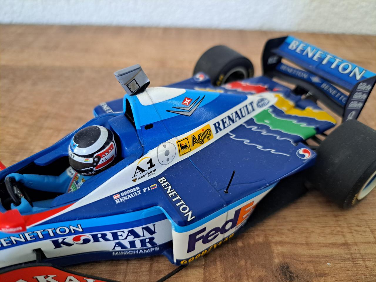 Benetton B197 Formule 1-raceauto uit 1997,