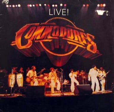 Dubbel lp The Commodores Live