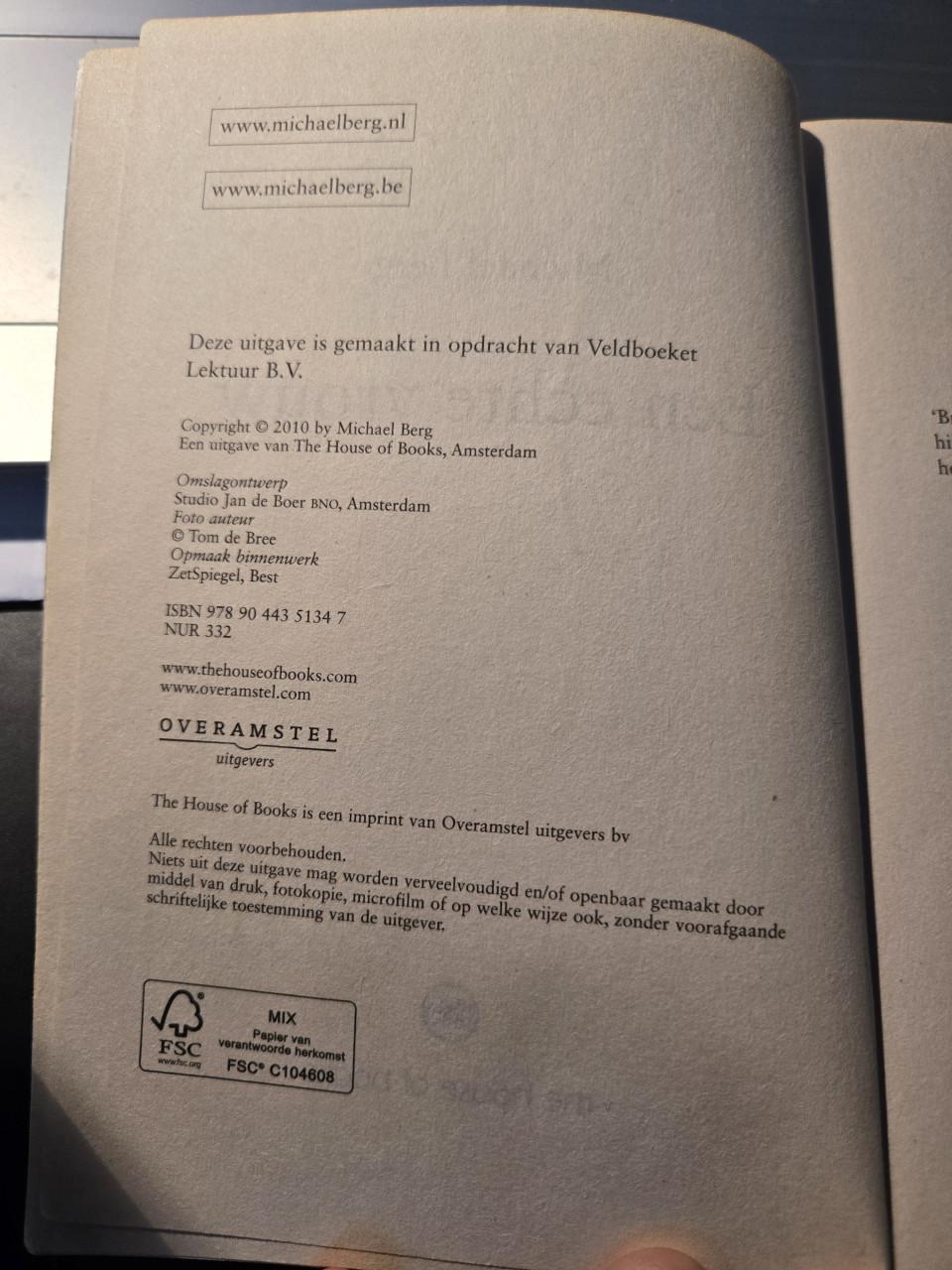 Boek: Een echte vrouw : Michael Berg 2010