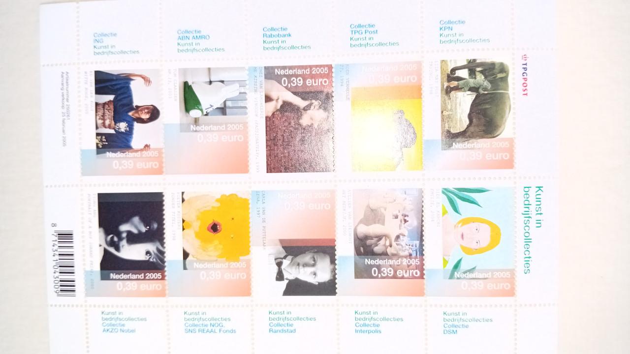 Postzegels  velletjes