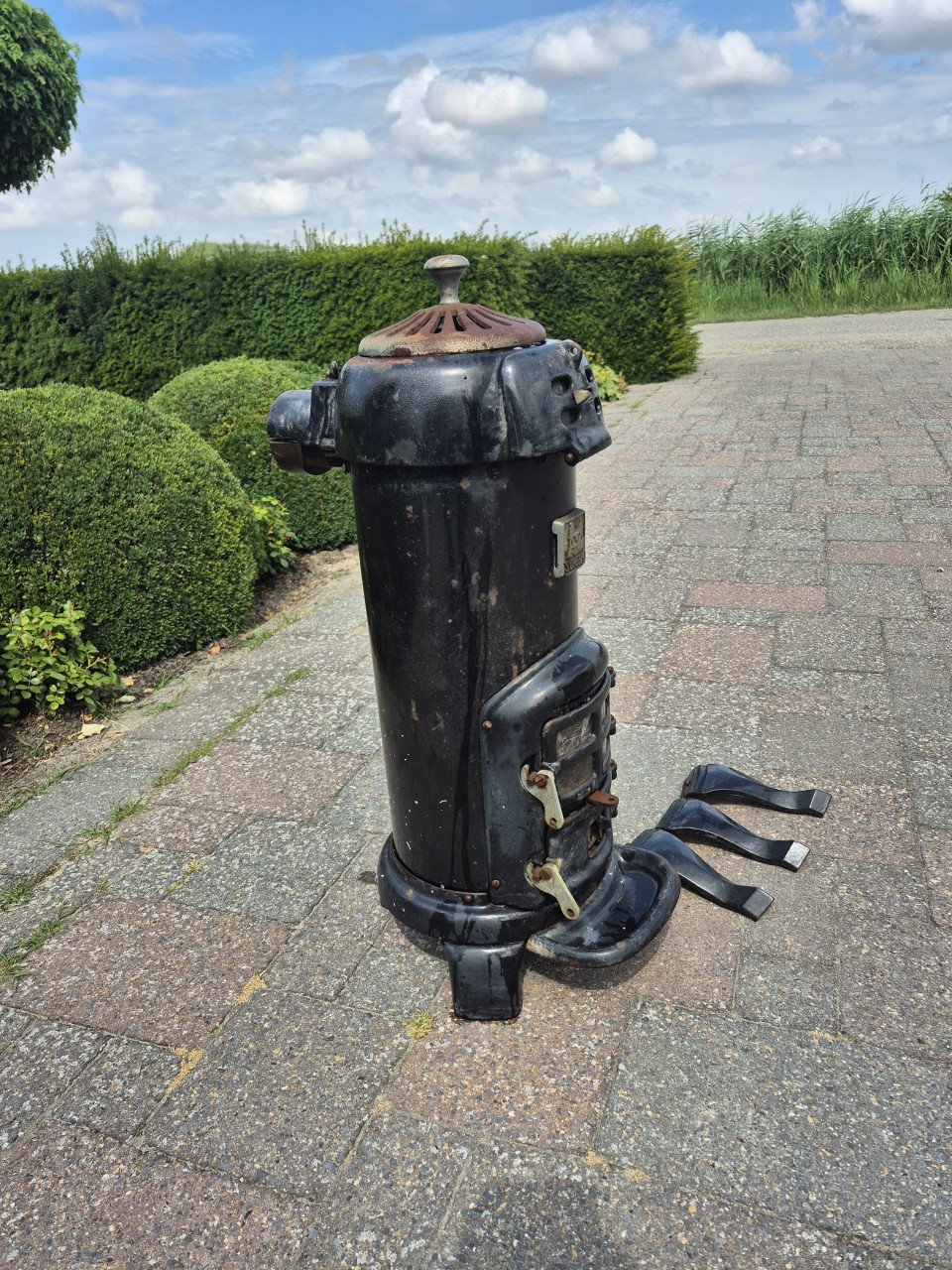 Antiek kacheltje