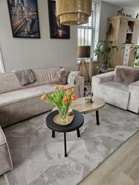 Hoekbank met stoel