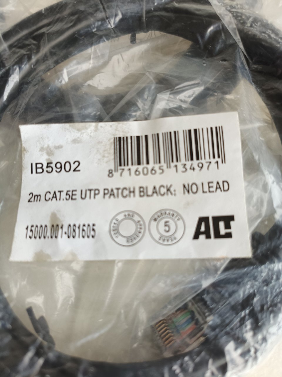 ACT patch kabels