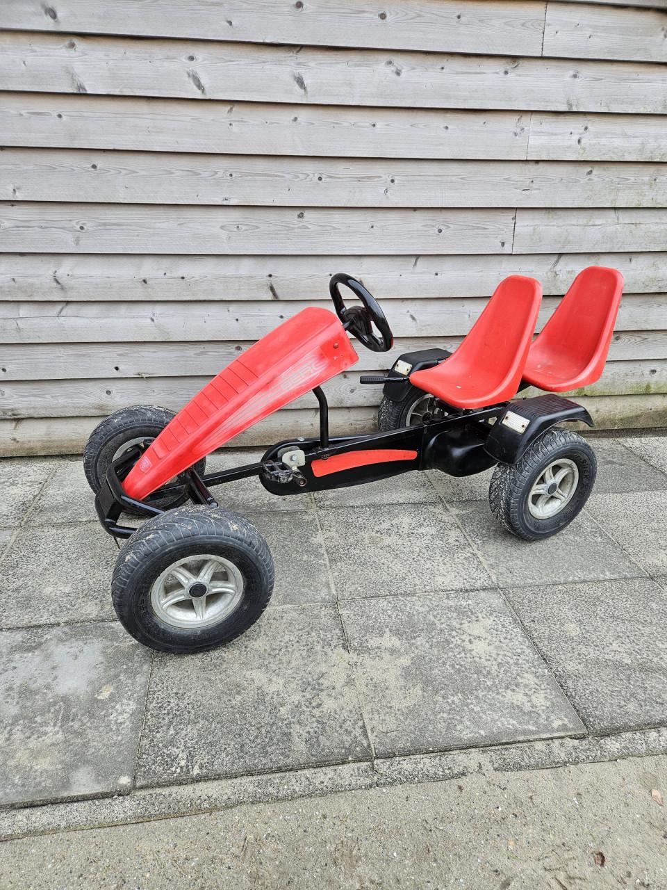 Berg skelter met duo zitje