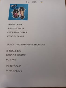 Rommelmarkt Vrijdag en Zaterdag