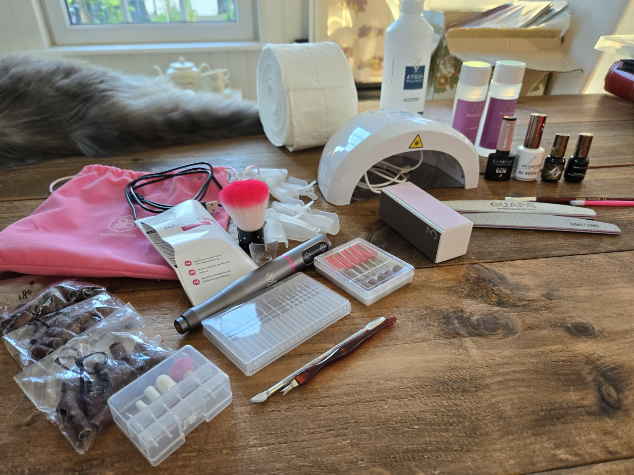 Gelnagels starterspakket met draadloze nagelvijl en extra's