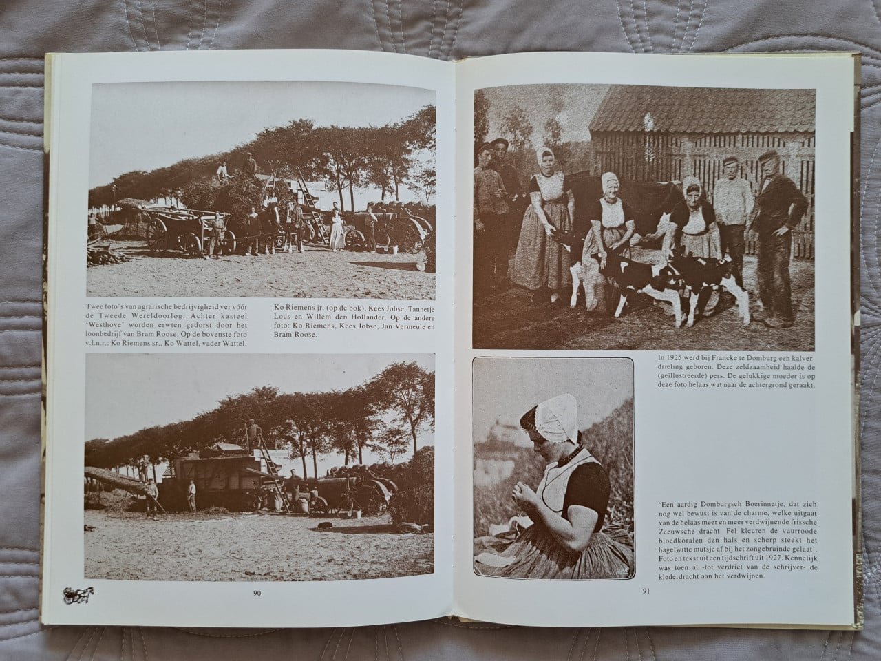 OOSTKAPELLE EN DOMBURG TOEN EN NU - Jacky Nijsen - 1994