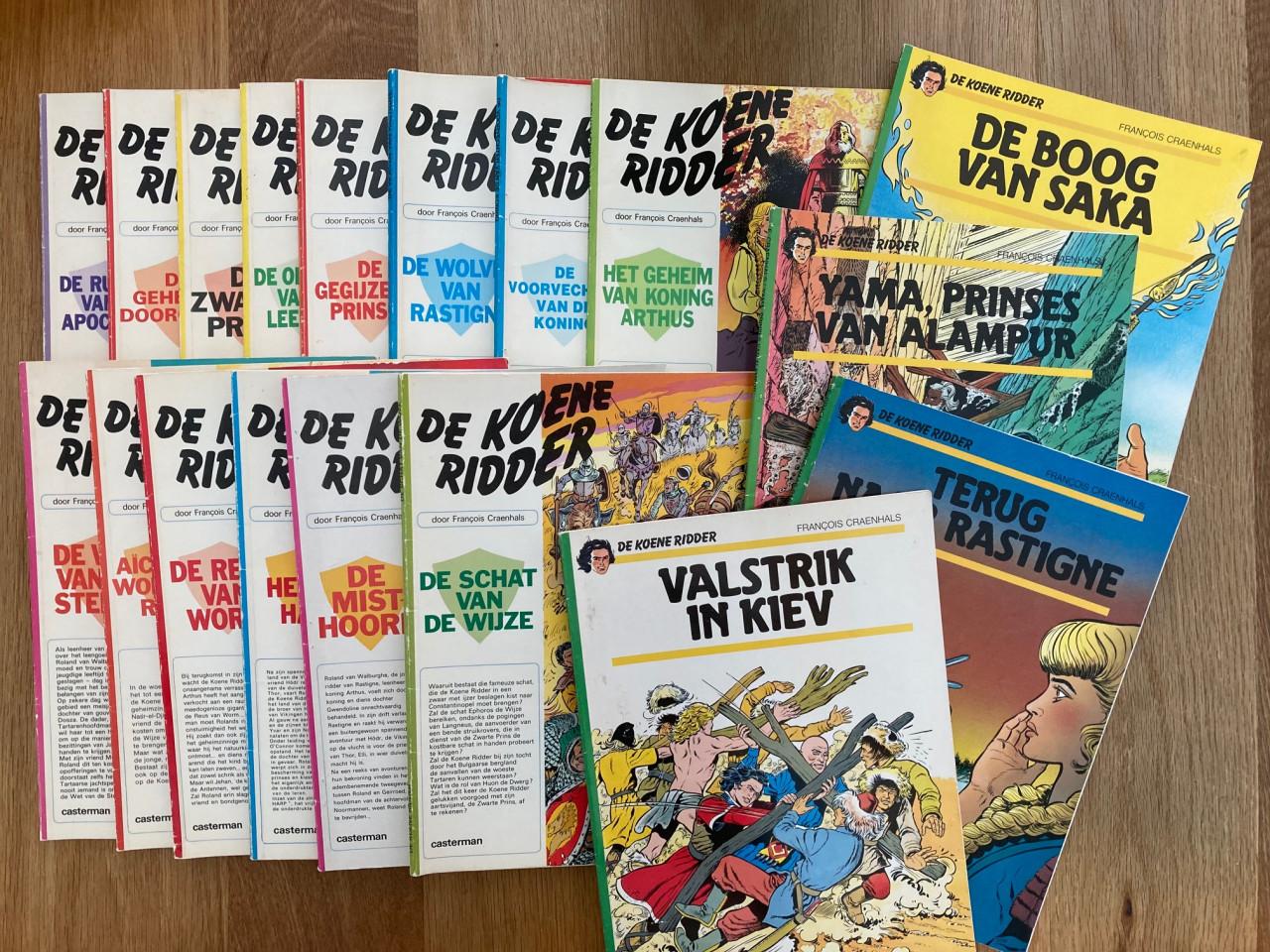 Grote collectie stripboeken