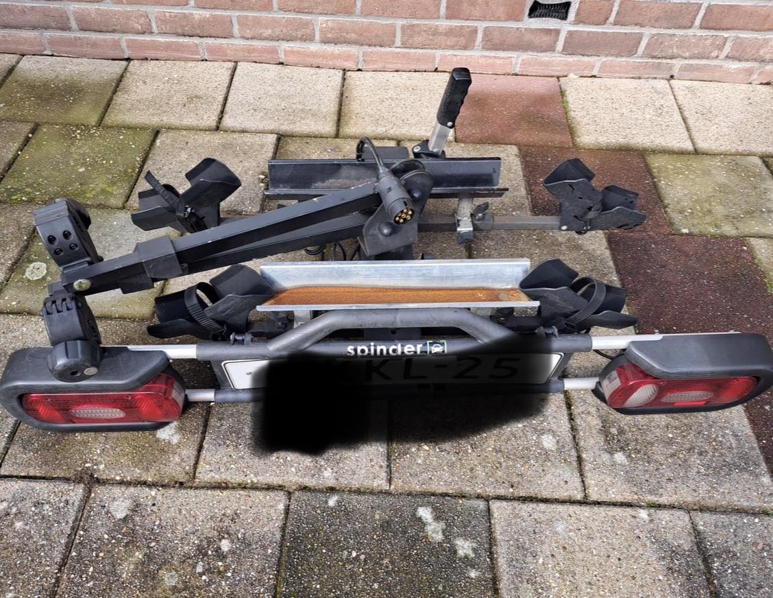 “Spinder” Fietsenrek voor 2 fietsen!