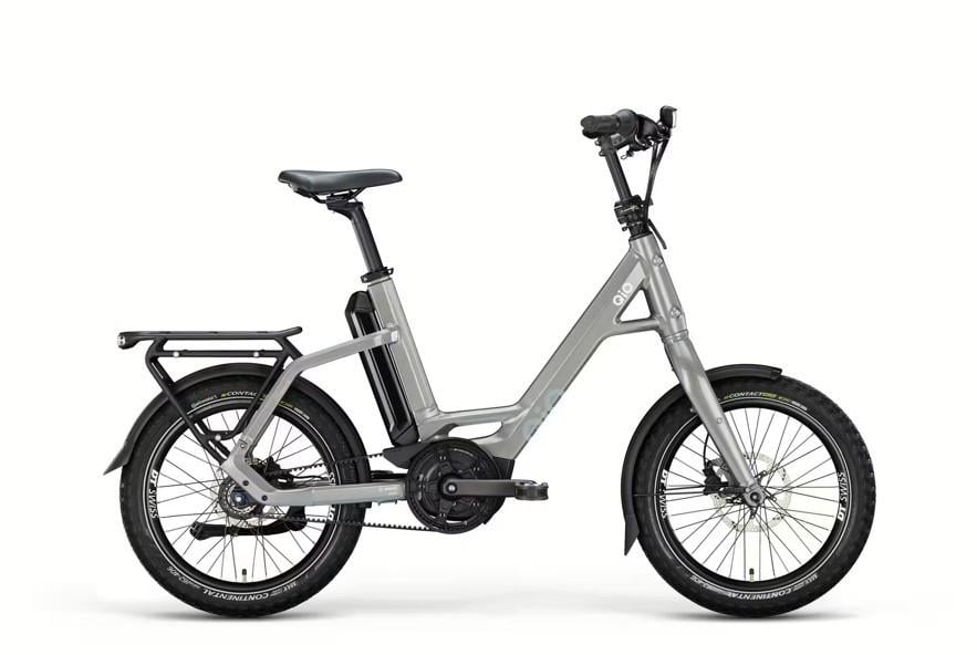 Nu HOGE Korting !!!! Compacte E bike QIO eins ap-8r met Bosch middenmotor
