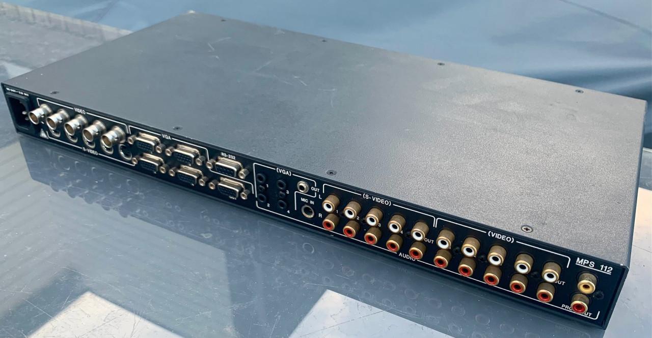 Extron MPS 112 Video/Datamixer voor gestroomlijnde presentaties