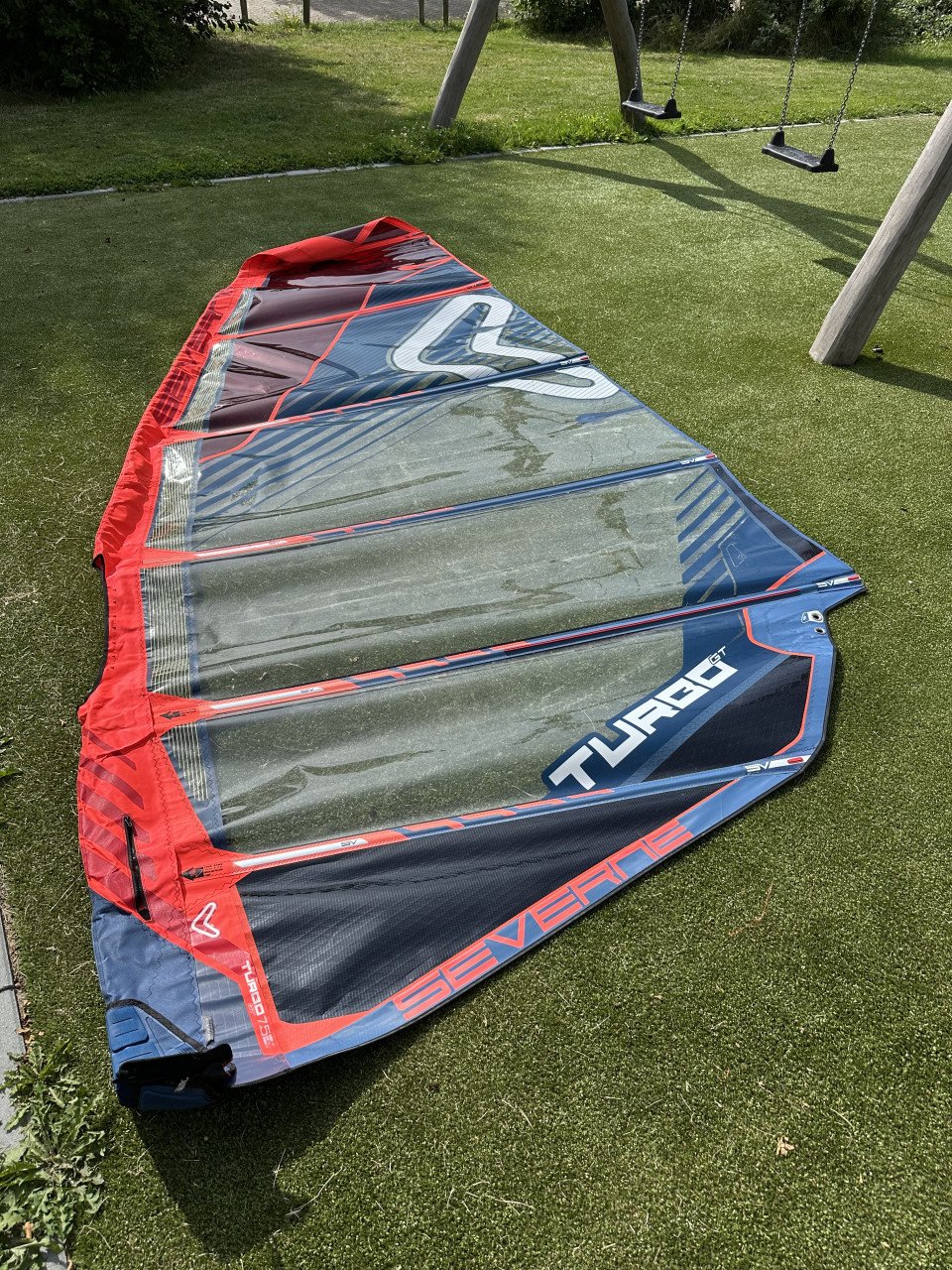 JP Lightwind 165L - Severne Turbo GT 7.5/8.1/9.2m2