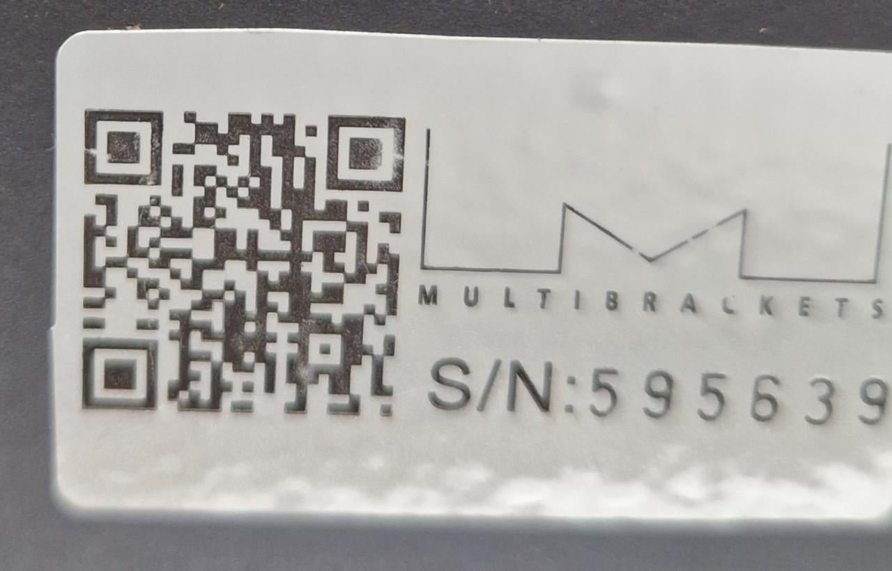 Multibracket dubbel monitorstatief